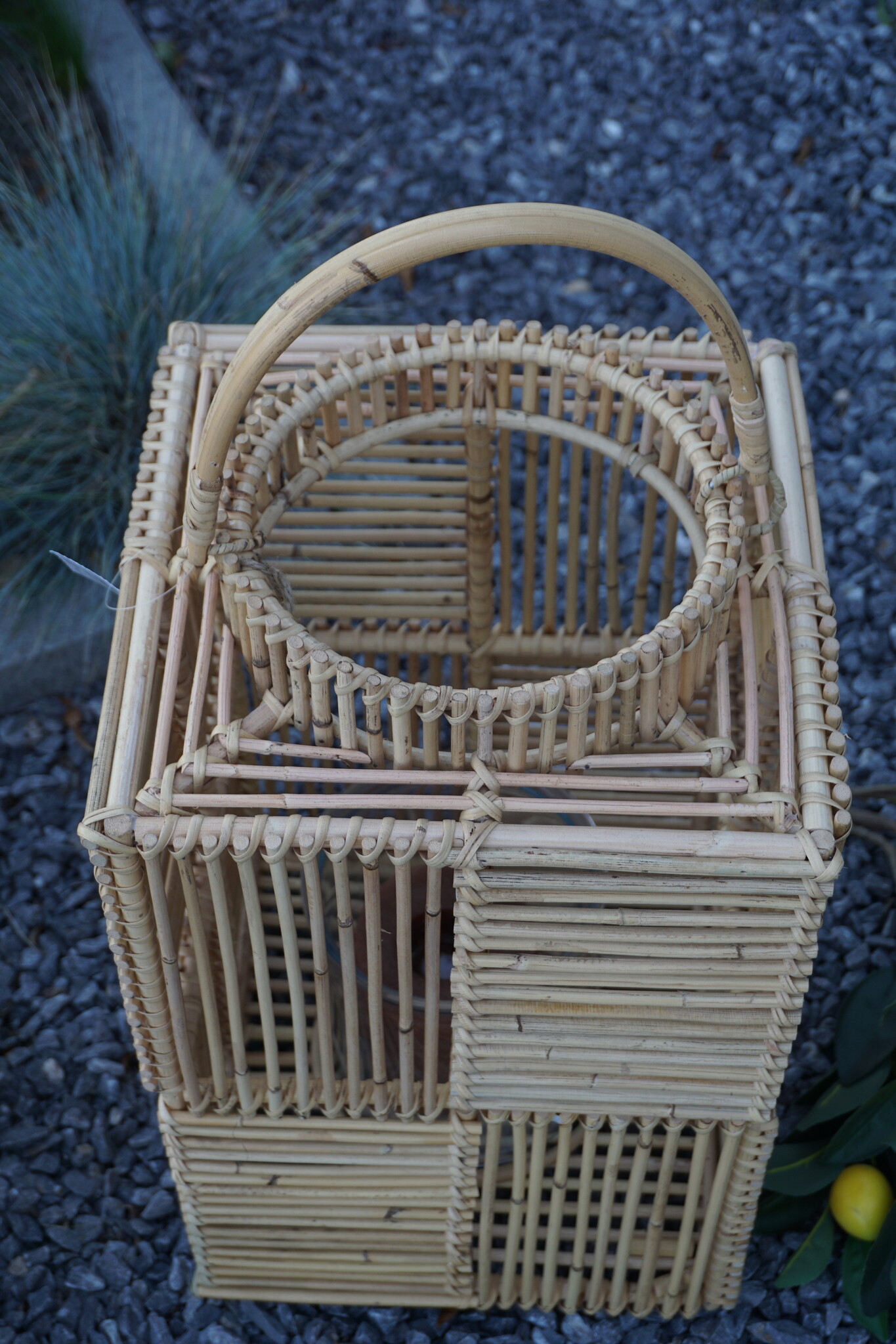 Rene Houtman Windlicht Rotan H50x30x30 Cm - Naturel