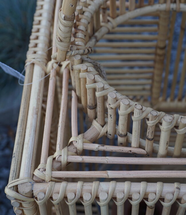 Rene Houtman Windlicht Rotan H50x30x30 Cm - Naturel