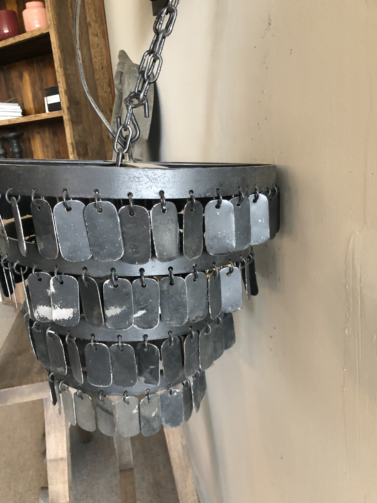 Rene Houtman Hanglamp Hangertjes | Zwart | Tweede Kansje!
