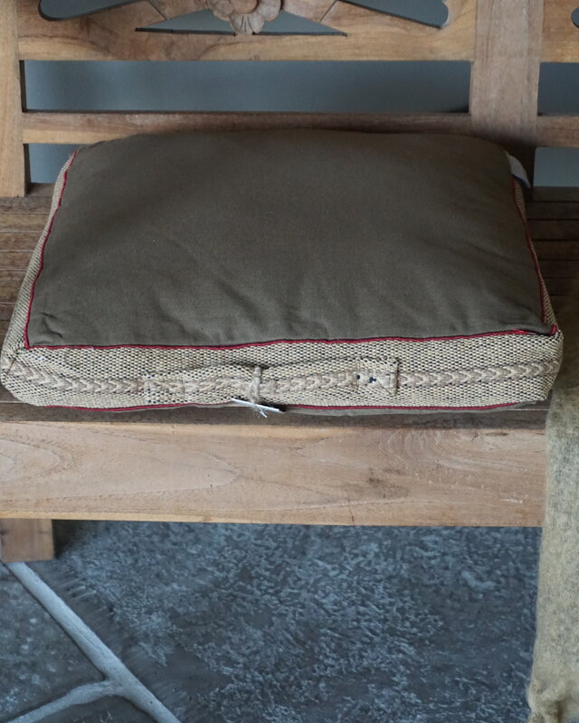 Goround Interior Kussen + Binnen kussen Miguel Olive B41xH41 Cm