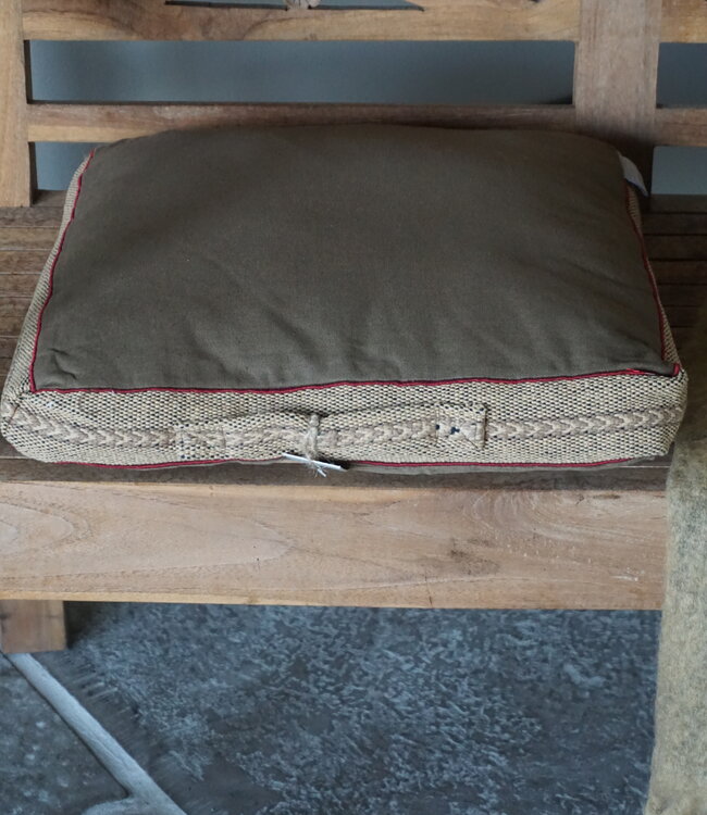 Goround Interior Kussen + Binnen kussen Miguel Olive B41xH41 Cm