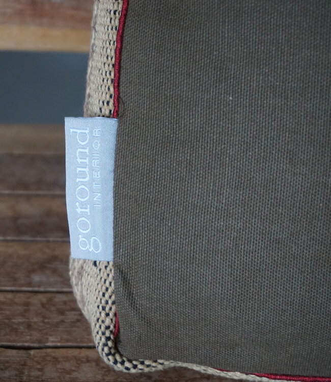 Goround Interior Kussen + Binnen kussen Miguel Olive B41xH41 Cm