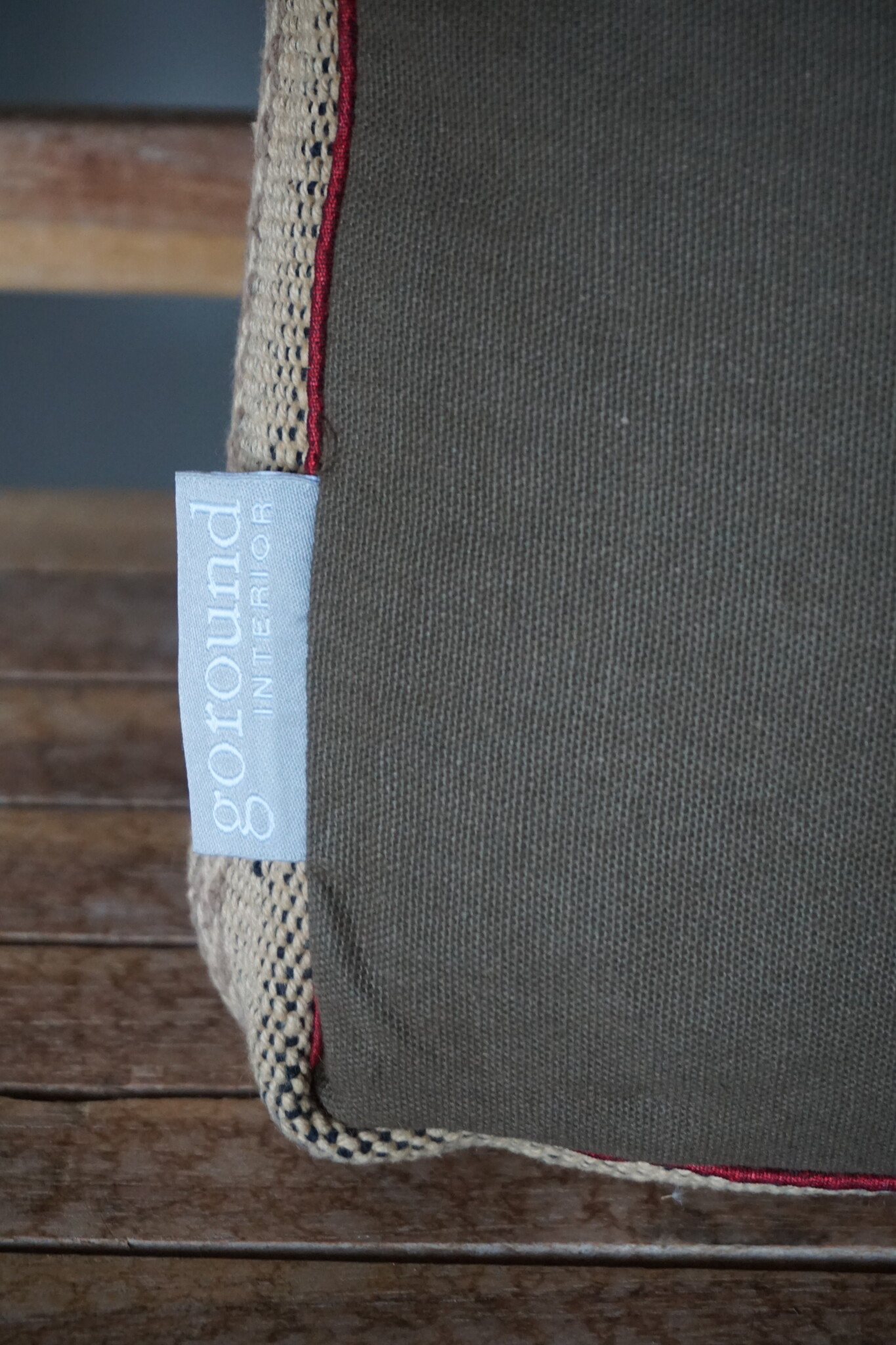 Goround Interior Kussen + Binnen kussen Miguel Olive B41xH41 Cm