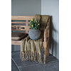 Wollen Plaid Wheat/Olive 130 x 170 Cm