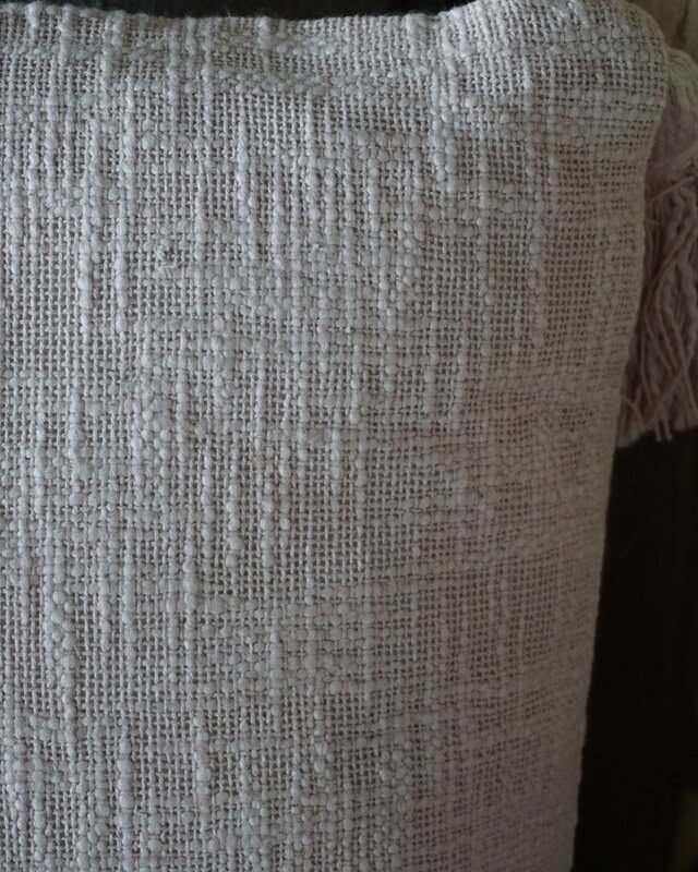 Goround Interior Kussen + Binnen Kussen Slub Tearose/Roze 45 x 45 Cm