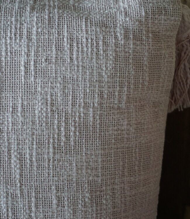 Goround Interior Kussen + Binnen Kussen Slub Tearose/Roze 45 x 45 Cm