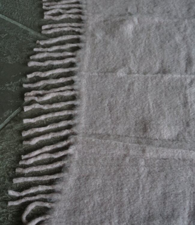 Goround Interior Wollen Plaid Tearose/Roze 130x 170 Cm