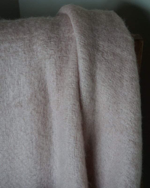 Goround Interior Wollen Plaid Tearose/Roze 130x 170 Cm