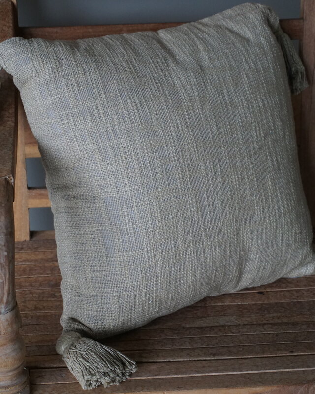 Goround Interior Kussen + Binnen Kussen Slub Linen 45 x 45 Cm