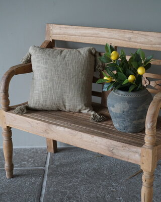 Goround Interior Kussen + Binnen Kussen Slub Linen  45 x 45 Cm