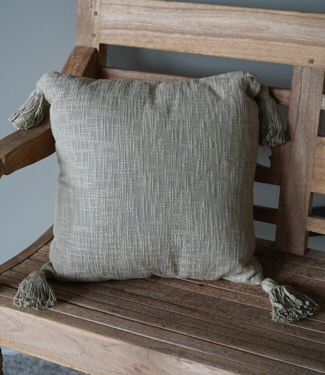 Goround Interior Kussen + Binnen Kussen Slub Linen  45 x 45 Cm