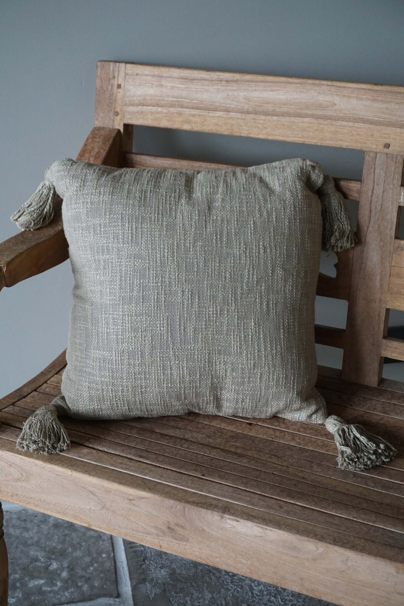 Goround Interior Kussen + Binnen Kussen Slub Linen 45 x 45 Cm