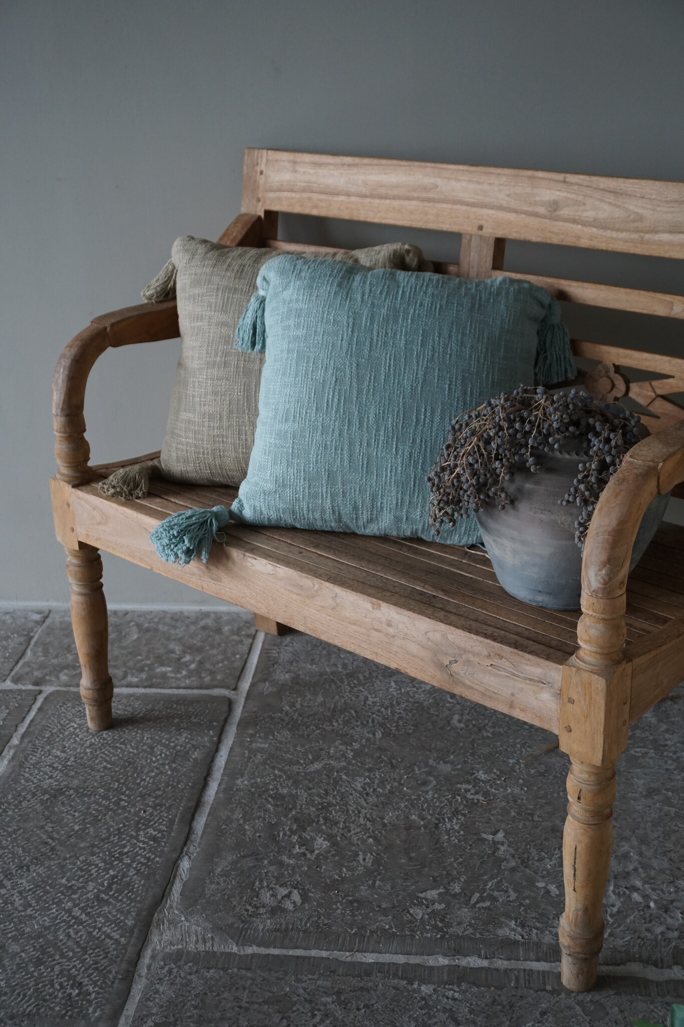 Goround Interior Kussen + Binnen Kussen Slub Cloud 45x45 Cm