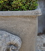 Il Cupido Pot Bloembak Beton Ramskop H40 x B33 Cm