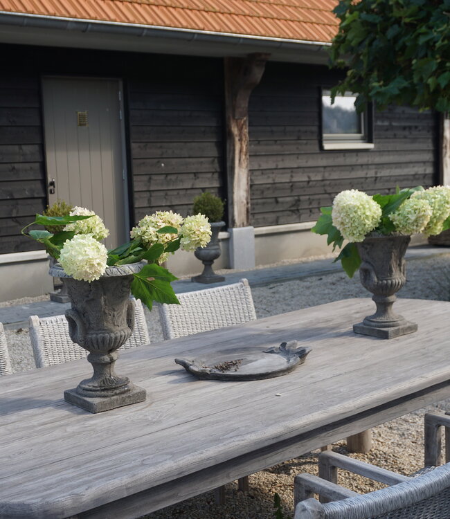 Il Cupido Bloembak Beton Grieks Met Oren H43 x B30 Cm