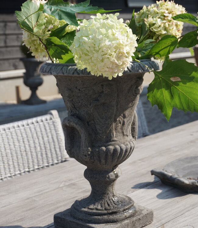 Il Cupido Bloembak Beton Grieks Met Oren H43 x B30 Cm