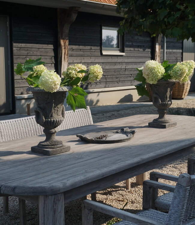 Il Cupido Bloembak Beton Grieks Met Oren H43 x B30 Cm