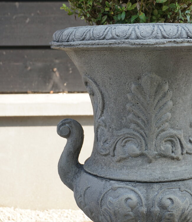 Il Cupido Bloembak Beton Grieks Met Oren H63 x B38 Cm