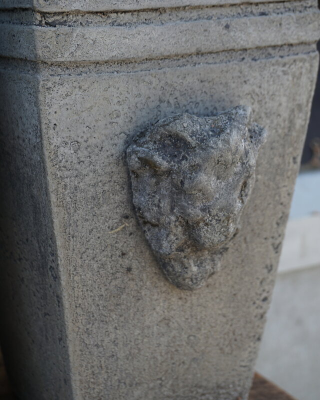 Il Cupido Pot Bloembak Beton Ramskop H30 x B17 Cm