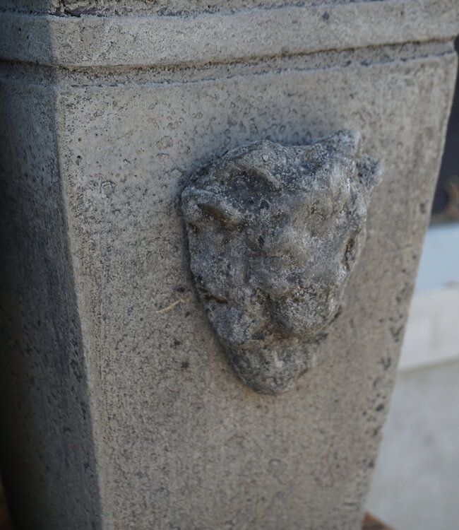 Il Cupido Pot Bloembak Beton Ramskop H30 x B17 Cm