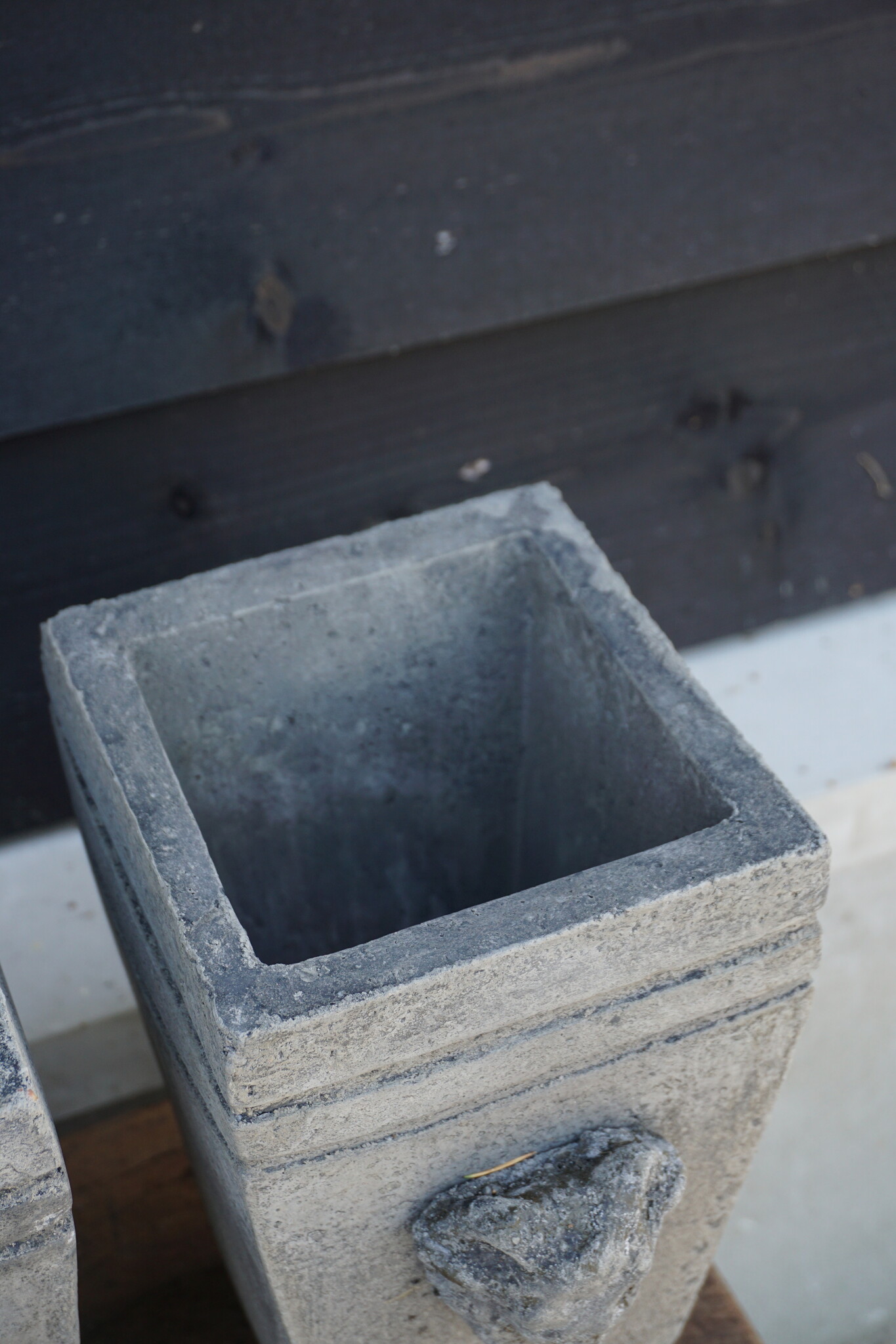 Il Cupido Pot Bloembak Beton Ramskop H30 x B17 Cm