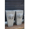 Pot Bloembak Beton Ramskop H50 x B24 Cm