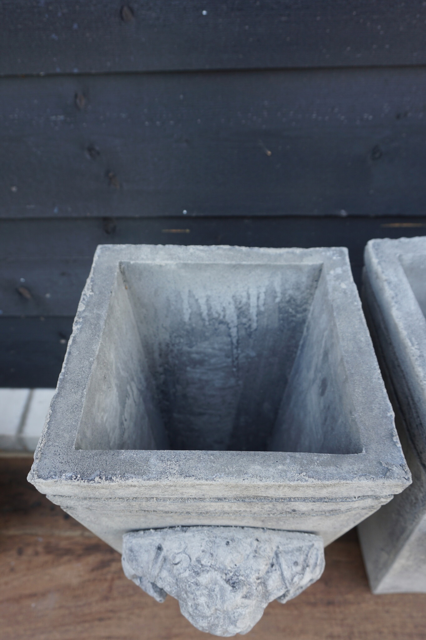 Il Cupido Pot Bloembak Beton Ramskop H50 x B24 Cm