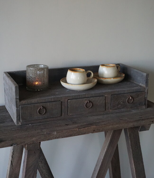 Rene Houtman Capsulehouder/Koffielade Vintage B60 x D26 Cm