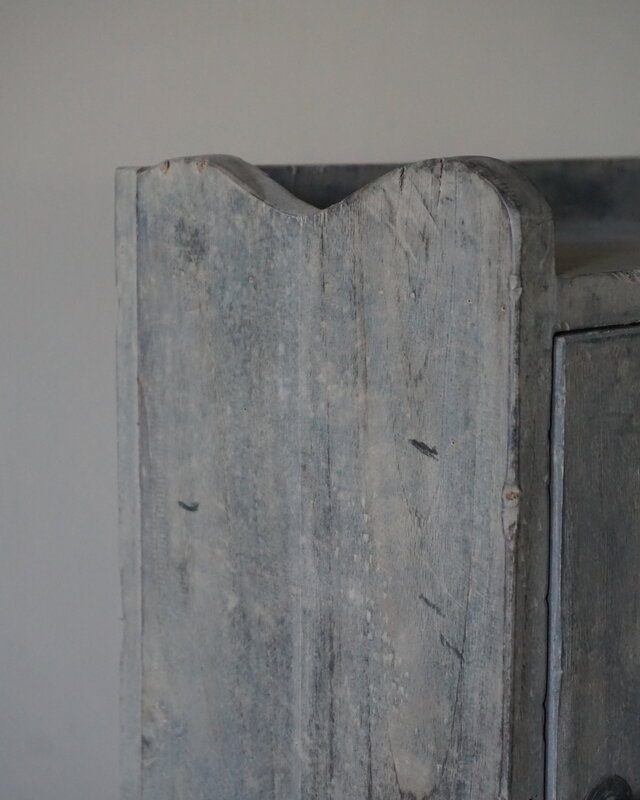 Rene Houtman Medicijn/Wandkastje Oud Hout Vintage H54 x B33 Cm