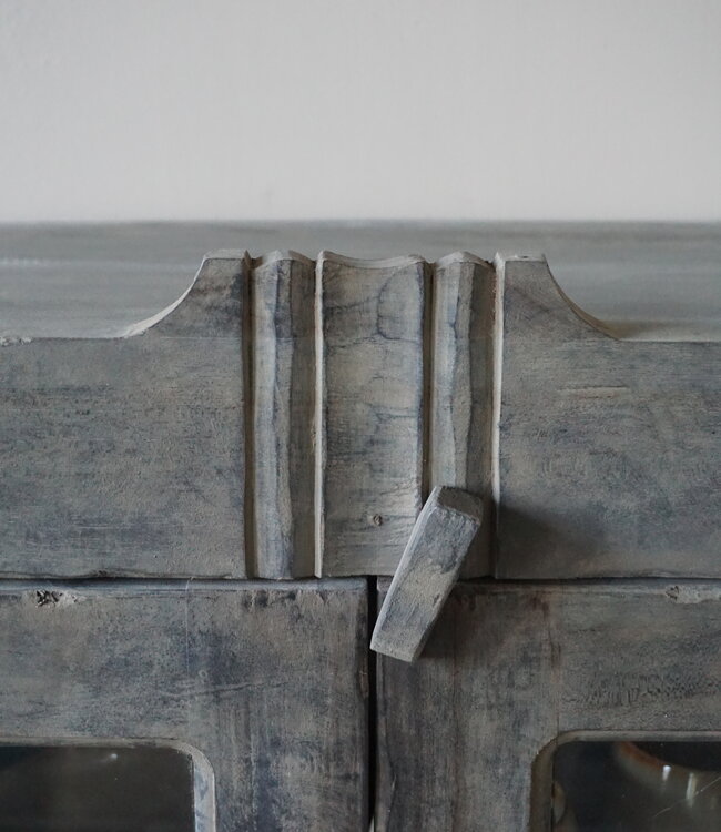 Rene Houtman Wandkastje/Medicijnkastje Met Lade & Deurtjes H70xB48xD25 Cm