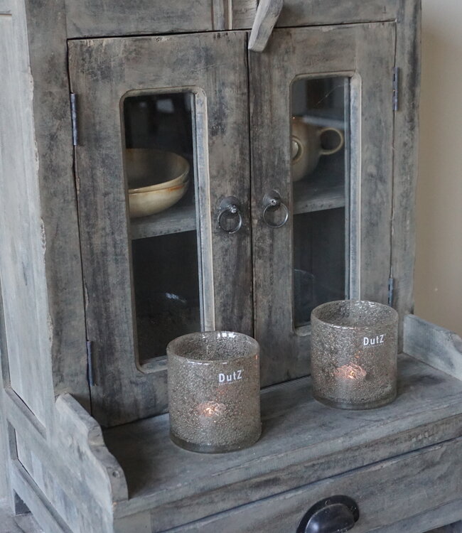 Rene Houtman Wandkastje/Medicijnkastje Met Lade & Deurtjes H70xB48xD25 Cm