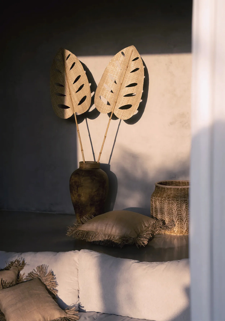 Bazar Bizar De Jute Bonita Kussenhoes - Naturel - 60x60