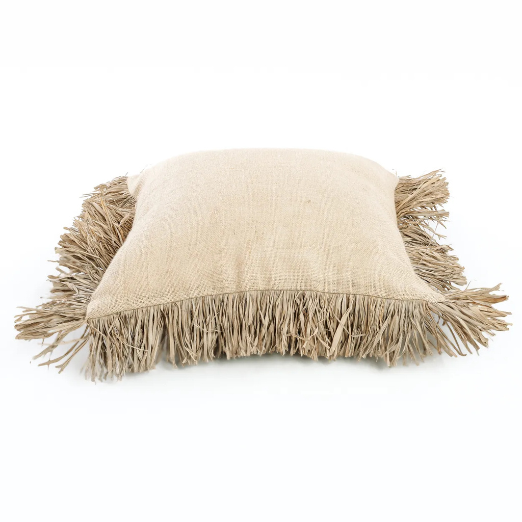Bazar Bizar De Jute Bonita Kussenhoes - Naturel - 60x60
