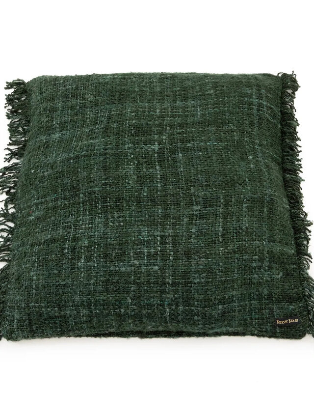 Bazar Bizar De Oh My Gee Kussenhoes - Donkergroen - 60x60