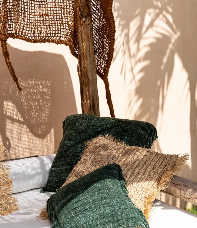 Bazar Bizar De Oh My Gee Kussenhoes -  Donkergroen - 60x60