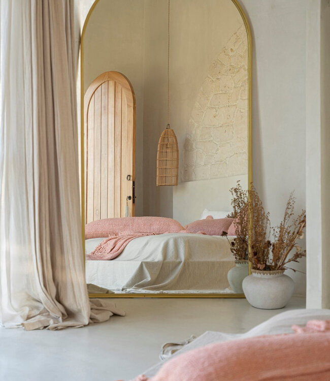 Bazar Bizar De Oh My Gee Kussenhoes - Zalm Roze - 35x100