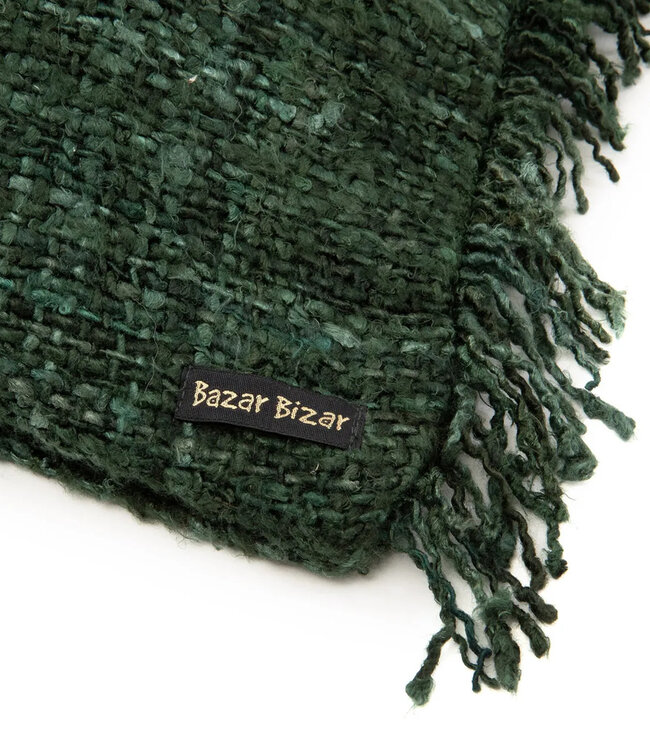 Bazar Bizar De Oh My Gee Kussenhoes -  Donkergroen - 60x60