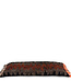 Bazar Bizar De Oh My Gee Kussenhoes - Zwart Oranje - 35x100