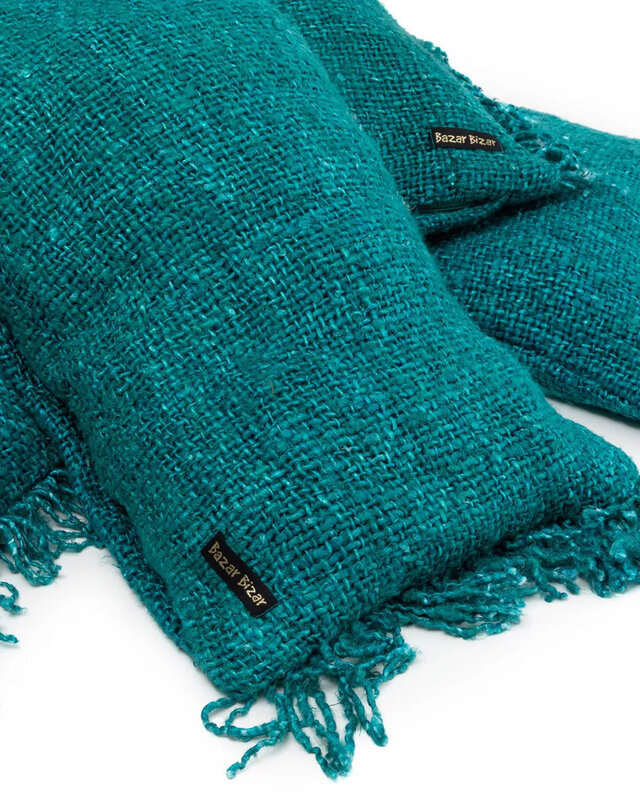 Bazar Bizar De Oh My Gee Kussenhoes - Aqua - 35x100