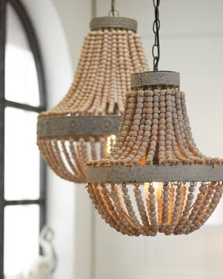 Light&Living Luna Kralen Hanglamp - 51 x H63 cm
