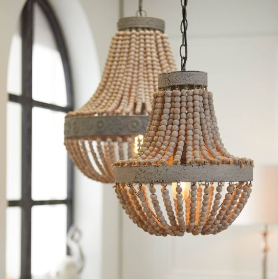 Light&Living Luna Kralen Hanglamp - 51 x H63 cm