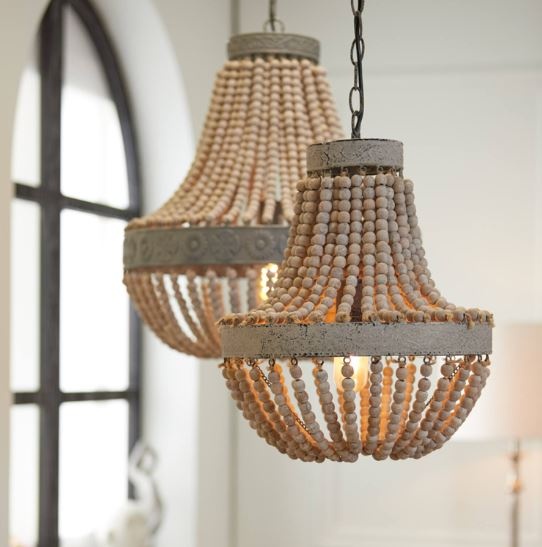 Light&Living Luna Kralen Hanglamp - 35,5 x H45 cm