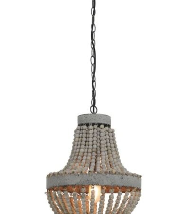 Light&Living Luna Kralen Hanglamp - 35,5 x H45 cm