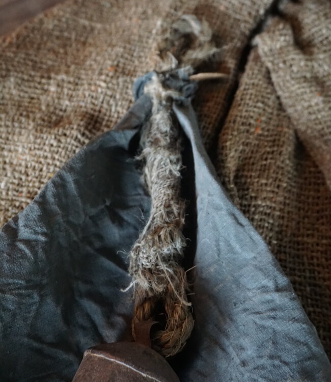 Rene Houtman Kerstbel Met Kalkdoek | Small | H40 cm