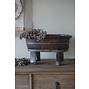 Ovale Olijfbak Op Pootjes | H29 x B51 x D34,5 cm