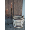 Oude Houten Emmer | India | H33 x D35 cm