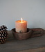 Rene Houtman Oud Houten Bakje Met Steel | H7 x B31 x D17 cm