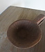 Rene Houtman Oud Houten Bakje Met Steel | H7 x B31 x D17 cm