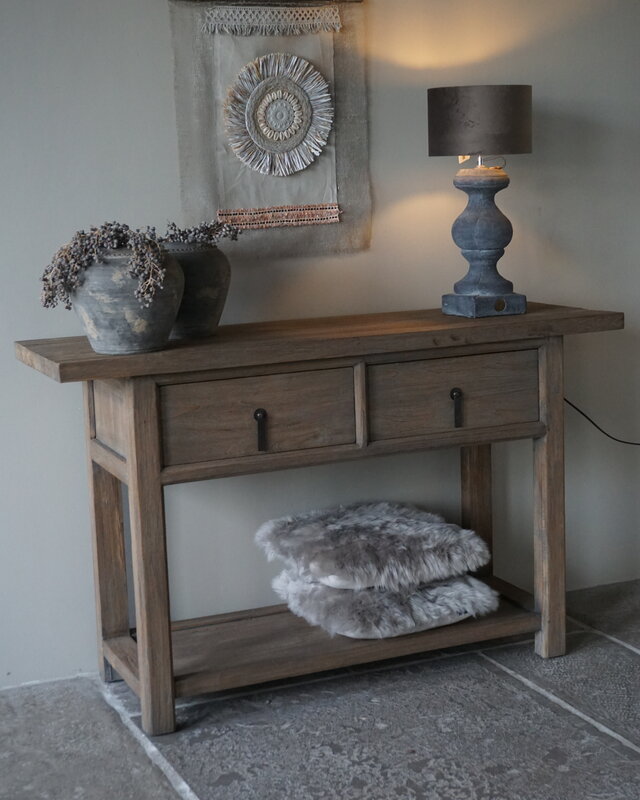 Rene Houtman Oude Houten Sidetable | H86 x B140 x D44 cm