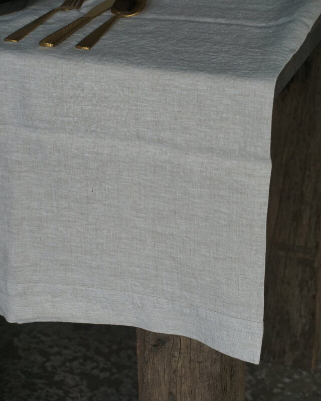 Luksa Home Collection Tafelkleed Beige | 100% Linnen | L280 x B140 cm